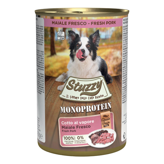 Stuzzy dog monoprotein maiale fresco 400 g