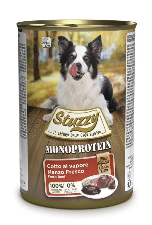 Stuzzy dog monoprotein manzo fresco 400 g