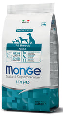 Monge hypoallergenic salmone & tonno 2500 g