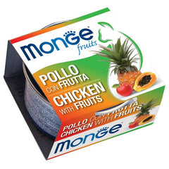 Monge fruits pollo con frutta 80 g