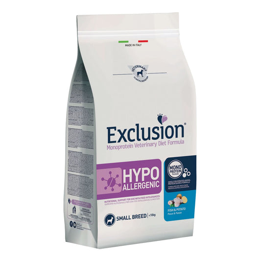 Exclusion diet hypoallergenic fish and potato small 2 kg
