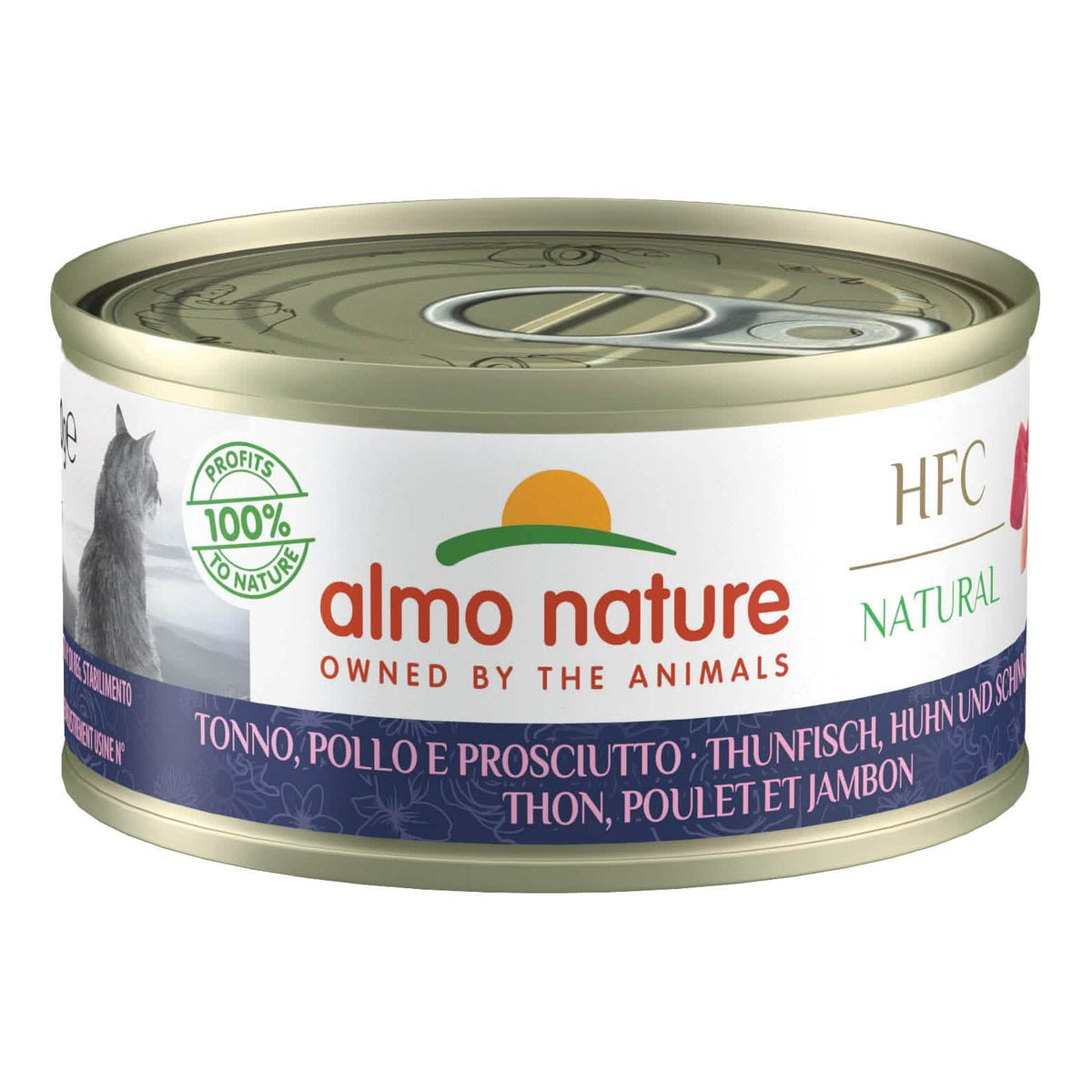 Hfc cat cuisine tonno pollo e prosciutto 70 g