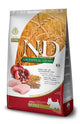 N&d low grain dog chicken & pomegranate adult mini 7 kg