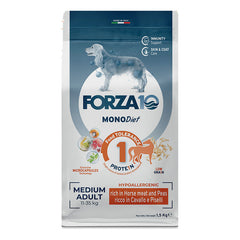 Forza 10 medium diet low grain cavallo-piselli 1,5 kg