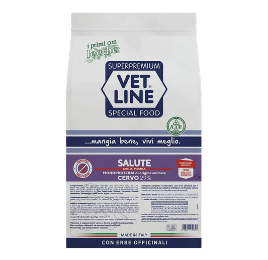 Vet line salute cervo taglia piccola 12,5 kg