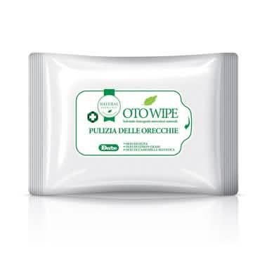 Natural derma pet salviette otowipe 15 pezzi
