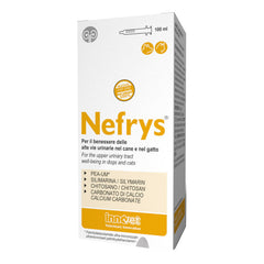 Nefrys veg 100 100 ml con siringa dosatrice alimento complementare per cani e gatti - Scodinzolando