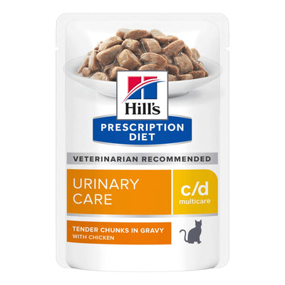 Prescription diet feline urinary care c/d chicken 85 g
