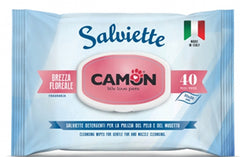 Salviette brezza floreale pacchetto da 40 salviette