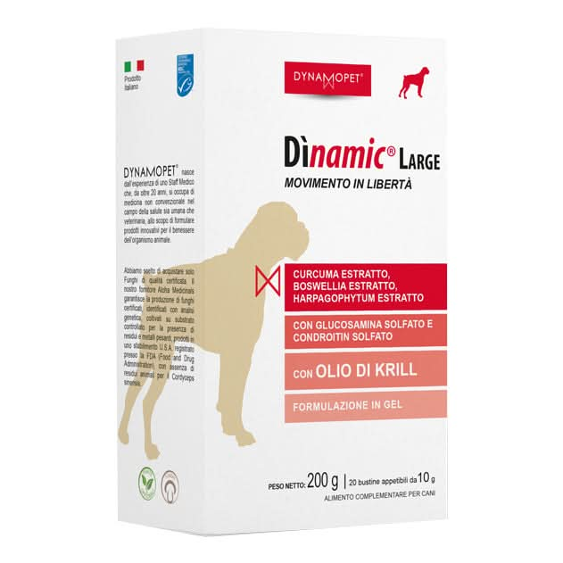 Dinamic large 20 bustine 10 g - Scodinzolando