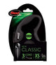 Flexi new classic in corda xs 3m nero