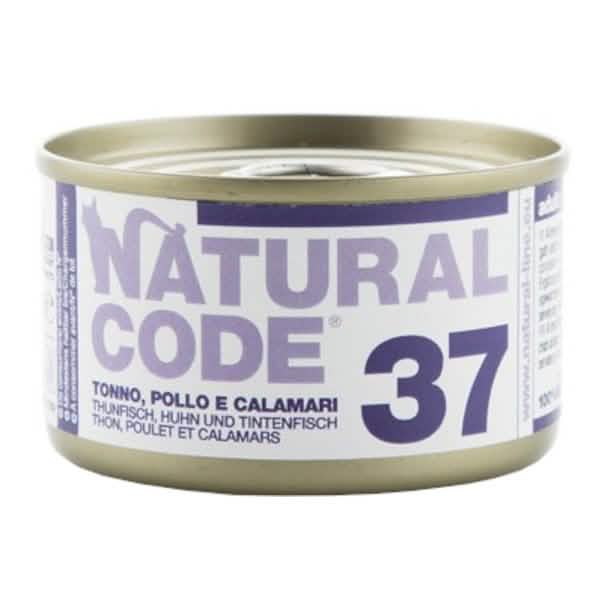 Natural code 37 tonno pollo e calamari