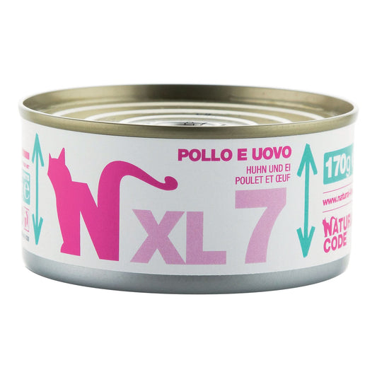 Natural code xl7 pollo e uovo