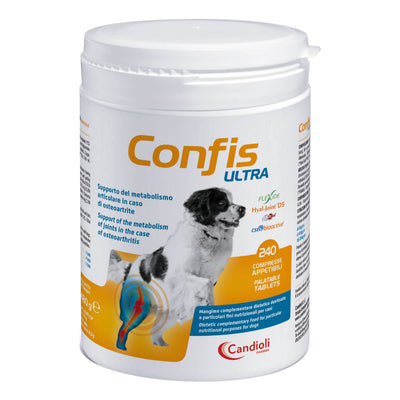 Confis Ultra Candioli barattolo 240 compresse per cani
