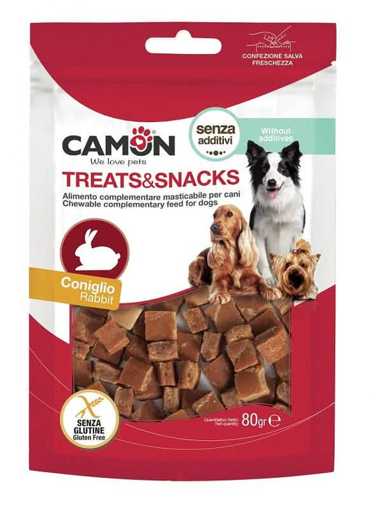 Dadini coniglio 80 g - Spuntini per Cani Adulti