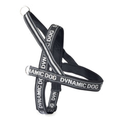 Pettorina in neoprene dynamic nera 100 mm