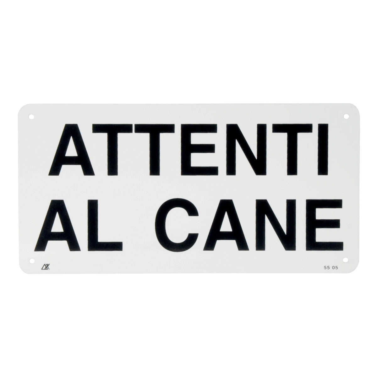 Targa attenti al cane 3p