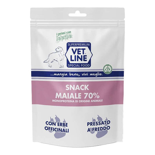 Vet line snack maiale 80 g