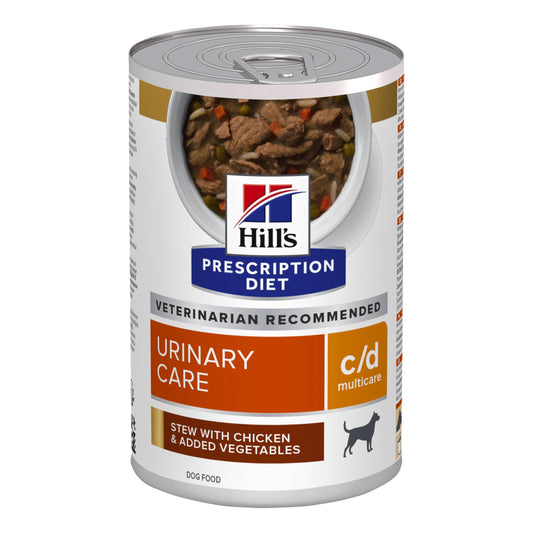 Prescription diet canine urinary care c/d multicare pollo e stufato 354 g