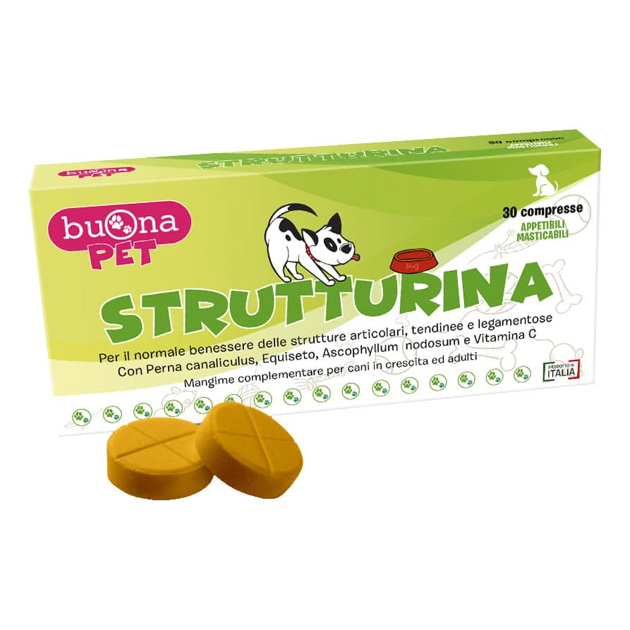 Buonapet strutturina 30 compresse - Scodinzolando