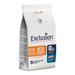 Exclusion monoprotein veterinary diet formula dog metabolic mobility pork and fibres medium/large 2 kg dry