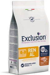 Exclusion monoprotein veterinary diet formula dog renal pork & sorghum and rice medium/large 2 kg dry