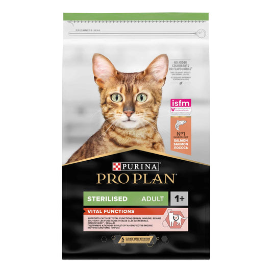 Pro plan gatto sterilised optisenses salmone 10 kg