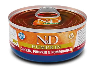 N&D Cat Pollo, Zucca & Melograno Wet Food 80 g