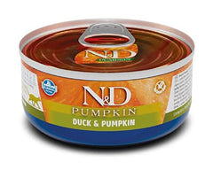 N&D Cat Duck & Pumpkin 80 g - Cibo Umido per Gatti