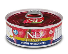 N&d cat quinoa weight management 80 g