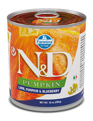 N&d dog lamb & pumpkin & blueberry 285 g