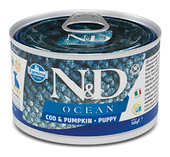 N&d dog ocean codfish & pumpkin puppy 140 g