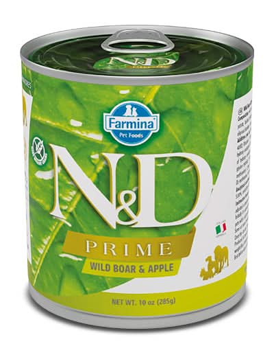 N&d dog prime boar & apple 285 g