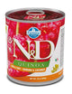 N&d dog quinoa skin & coat herring coconut 285 g