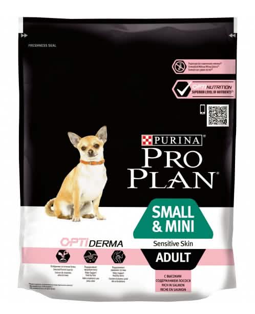 Pro plan dd cane small&mini adult sensitive skin optiderma 700 g