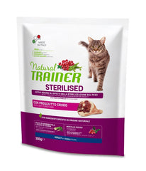 Natural trainer cat sp sterilized dry-c ham 300 g