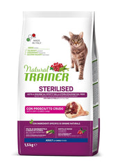 Natural trainer cat sp sterilized dry-c ham 1,5 kg