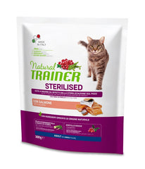 Natural trainer cat sp sterilized salmon 300 g