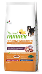 Natural trainer dog sensitive adult medium/maxi duck 12 kg no gluten