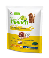 Natural trainer dog small & toy adult dry-c ham rice 800 g