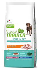 Natural trainer dog weight care medium/maxi white meat 12 kg