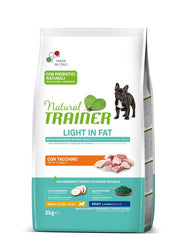 Natural trainer dog weight care mini white meat 2 kg