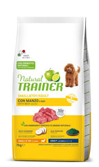 Natural trainer dog small & toy manzo riso 7 kg