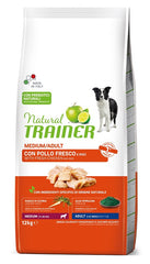 Natural trainer dog medium adult pollo fresco 12 kg