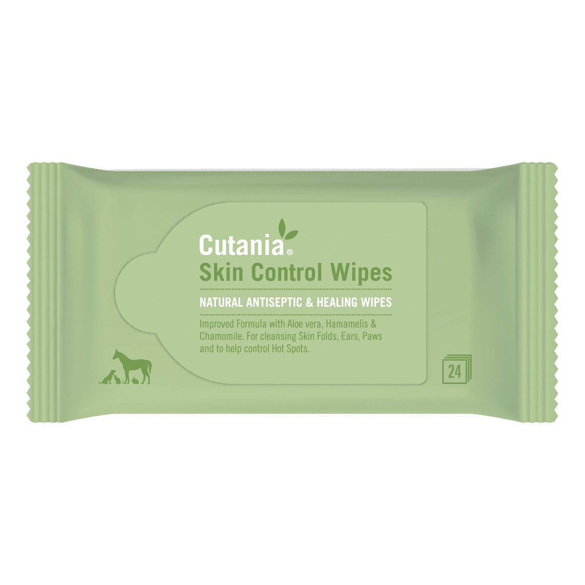 Cutania skin control wipes 24 pezzi