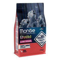 Monge low grain all breeds puppy cervo 2,5 kg