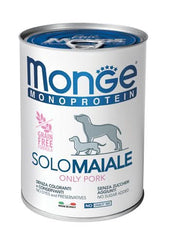 Monge monoproteico 100% maiale 400 g