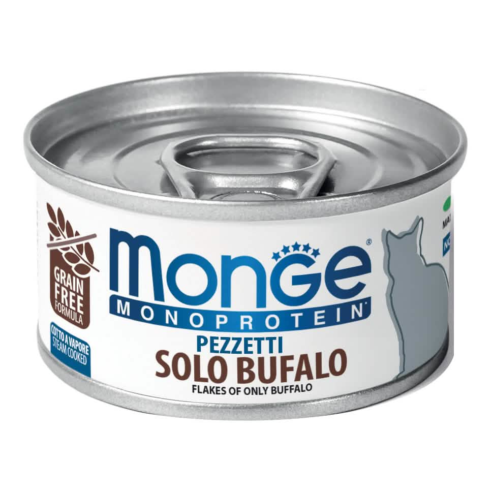 Monge monoprotein pezzetti solo bufalo 80 g