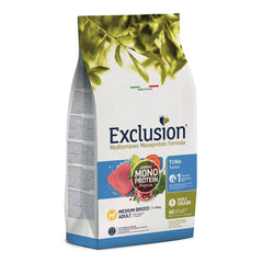 Exclusion mediterraneo monoprotein noble grain adult tuna medium 3kg