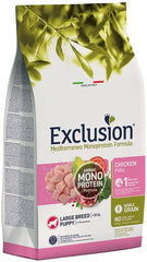 Exclusion mediterraneo monoprotein noble grain puppy chicken large 12kg